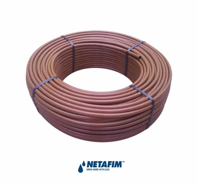 Netafim Techline Drip pipe is available at Sprinkler Irrigation Systems